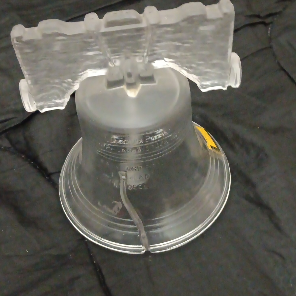 Vintage Lead Crystal Bicentennial Liberty Bell - Picture 3 of 5